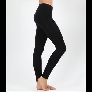 Solid Black Leggings